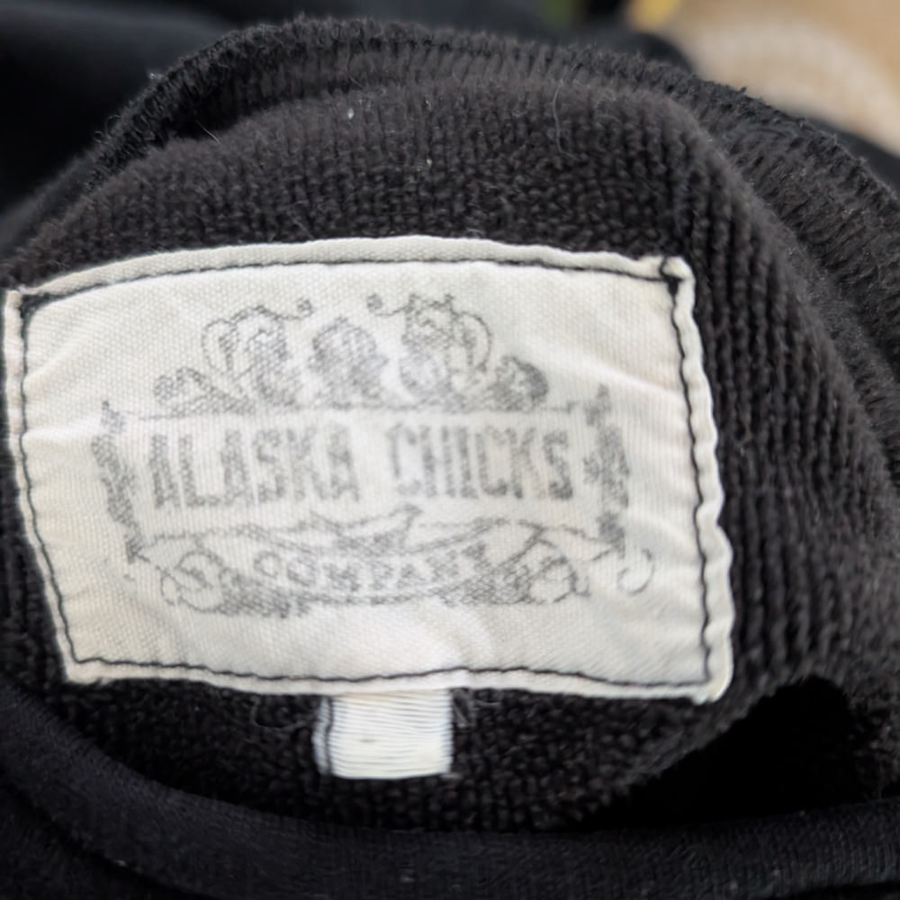 Black Button-Accent Sweatshirt - image 4